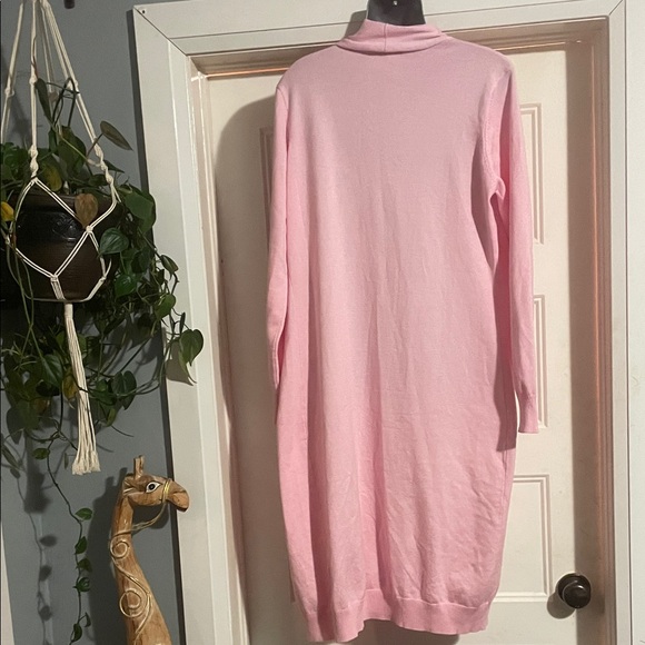 Grace Karin Soft Pink Long Cardigan - Picture 4 of 6